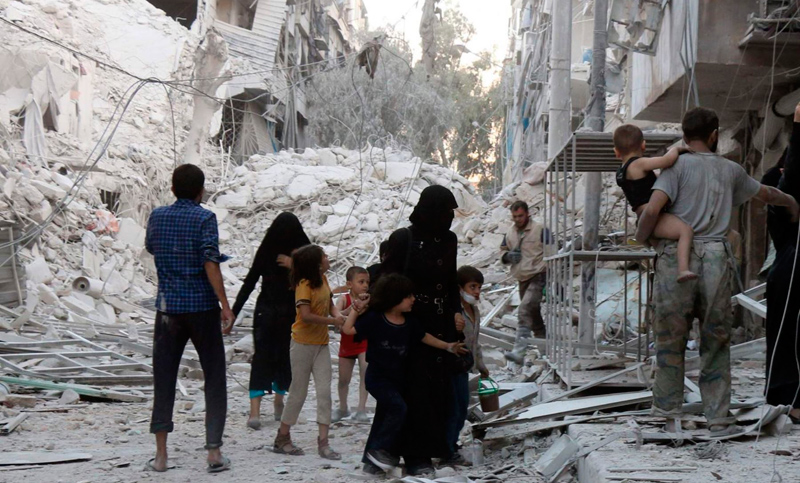 Siria: Alepo vuelve a sufrir violentos bombardeos rusos