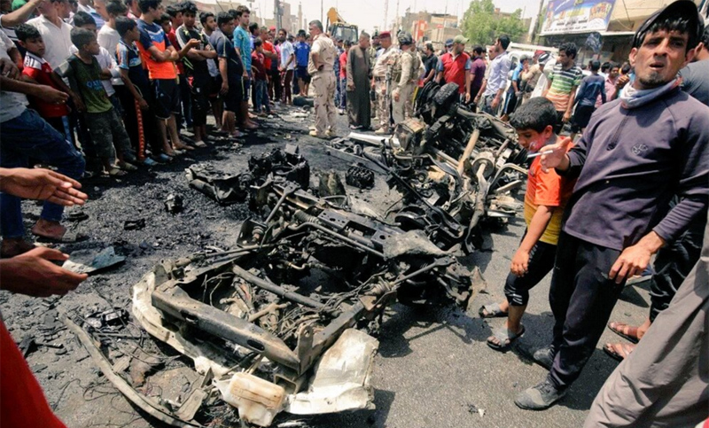 Al menos 18 muertos y 53 heridos en un atentado suicida en Bagdad