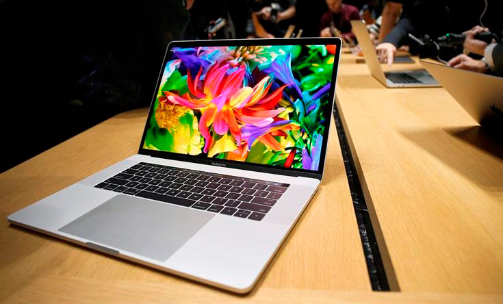 El nuevo MacBook Pro de Apple tiene lector de huellas y barra táctil en teclado