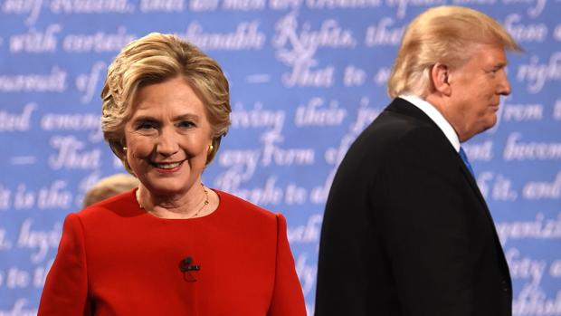 Clinton y Trump ante un debate crucial en marcha hacia la Casa Blanca