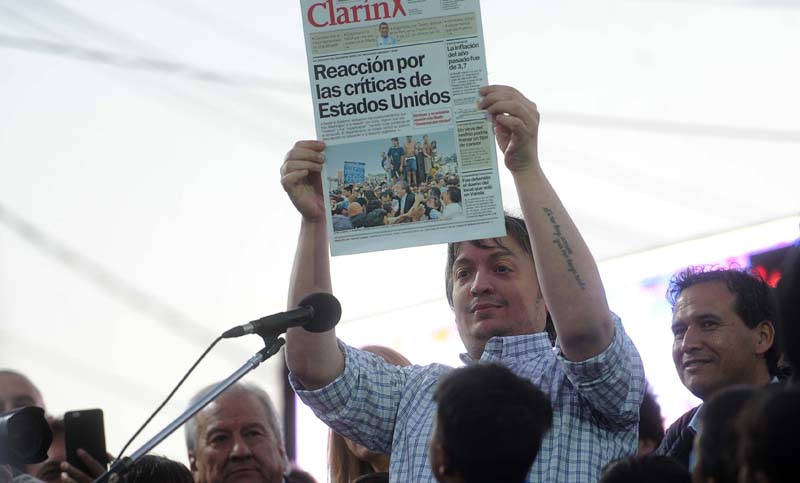 Máximo Kirchner deslizó elogios para Randazzo y Scioli