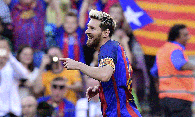 El regreso más esperado: Leo Messi volvió a jugar y anotó en la goleada de Barcelona