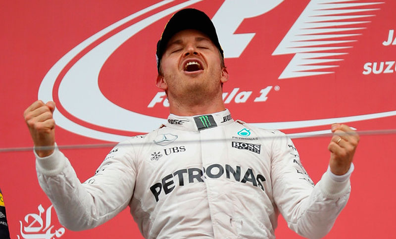 Japón: Rosberg ganó y sueña de ser campeón mundial de Fórmula 1