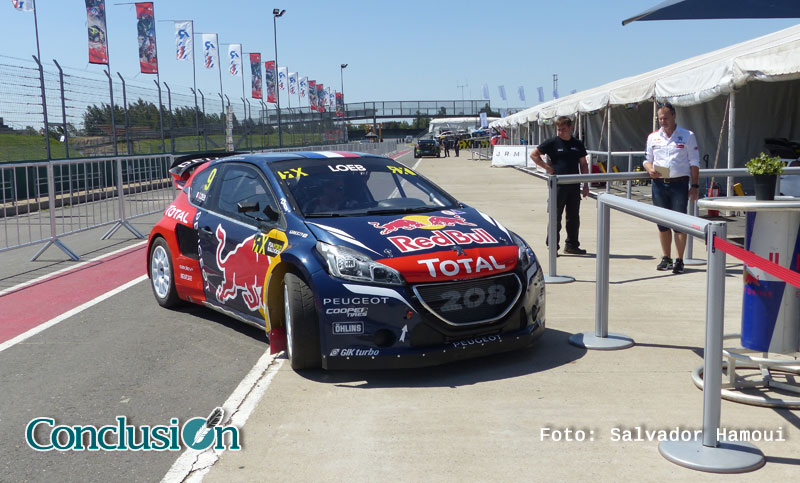 Los ensayos del Rallycross en el Autódromo de Rosario