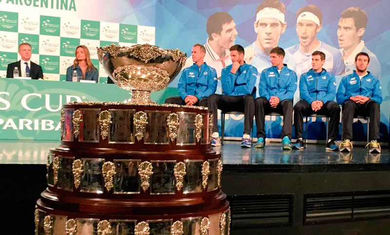 Copa Davis: Delbonis abrirá la serie ante Cilic