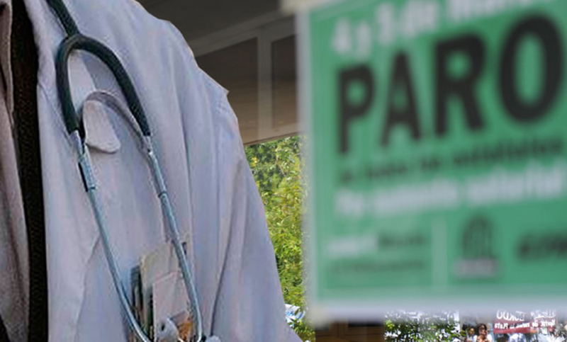 Médicos provinciales paran este jueves en reclamo de paritarias