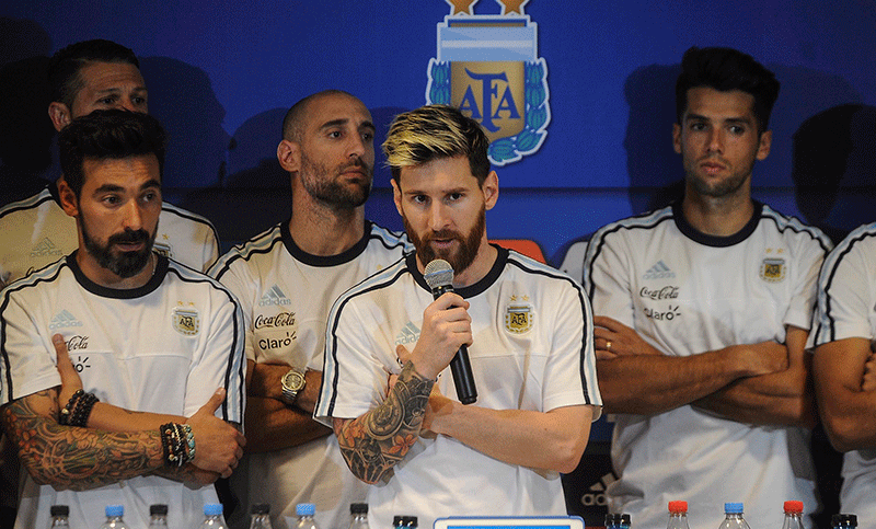 Messi: “Tomamos la decisión de no hablar más con la prensa”