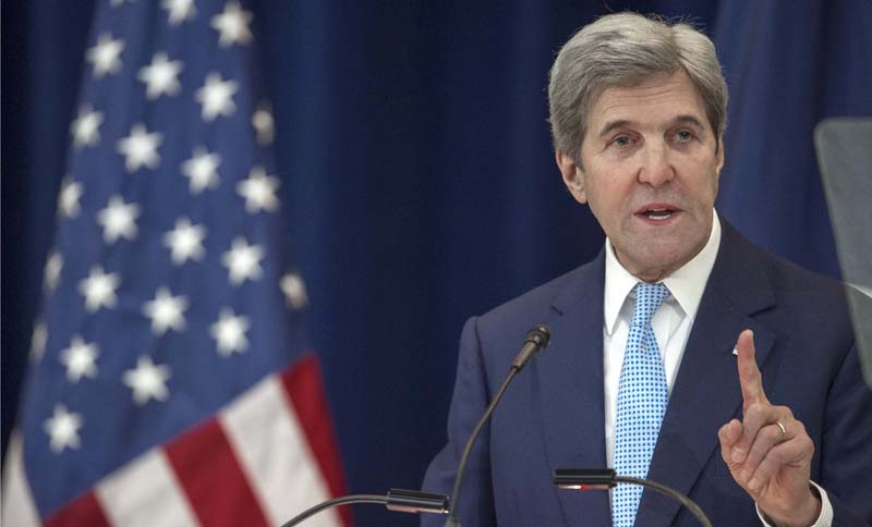 Kerry abogó por dos estados, uno israelí y otro palestino, y desató la ira de Israel