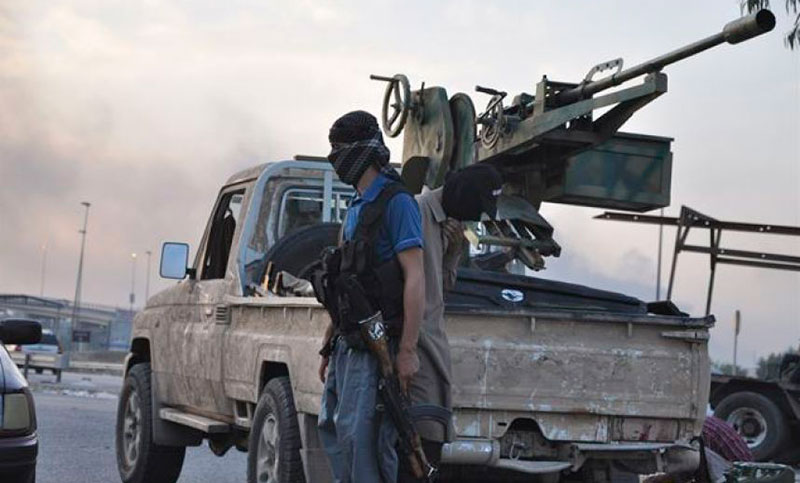 Las fuerzas iraquíes descubren la industria militar del grupo EI