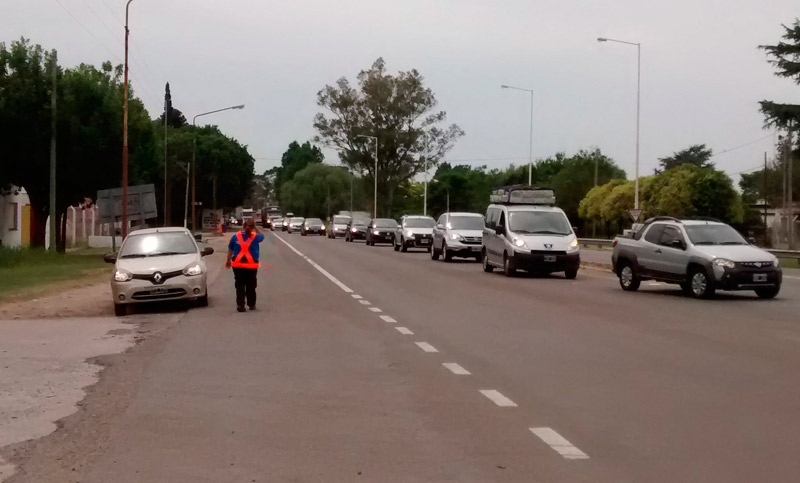 Vecinos cortaron autopista Rosario-Córdoba en reclamo de obras en la ruta nacional 9
