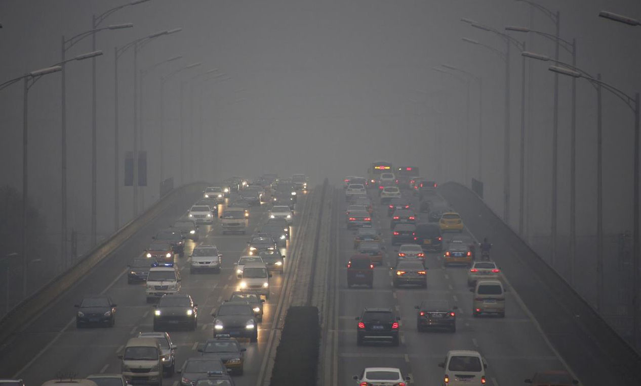 Alerta roja en Pekín por contaminación atmosférica