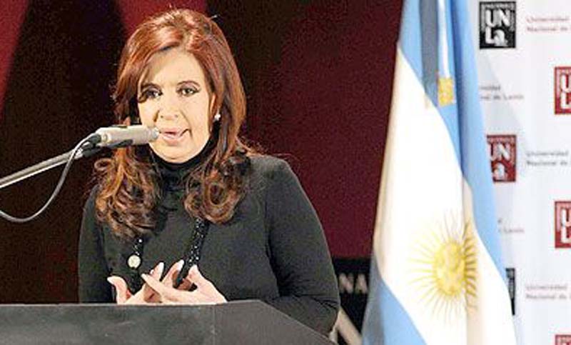 Cristina exhortó a reorganizarse en frentes sociales y a sustituir dirigentes