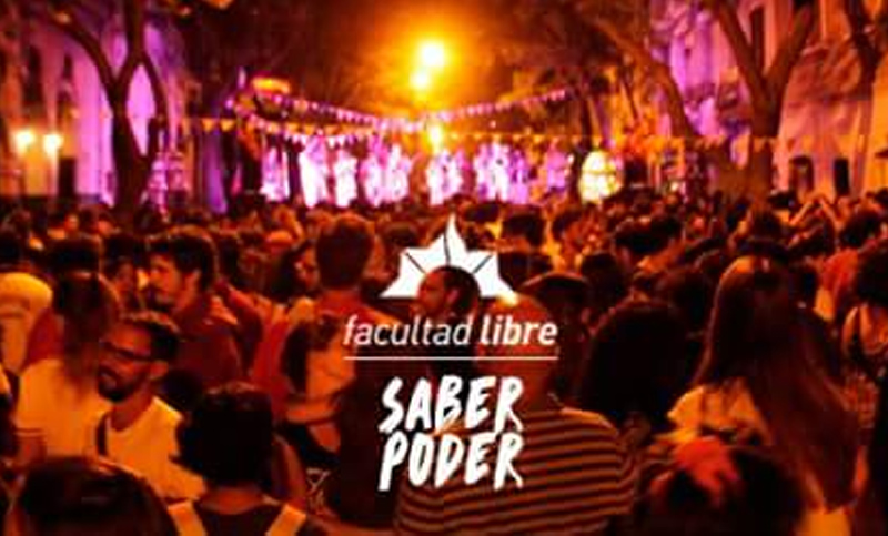 La Facultad Libre de Rosario cierra su año a pura fiesta: ¡La calle que nos parió!