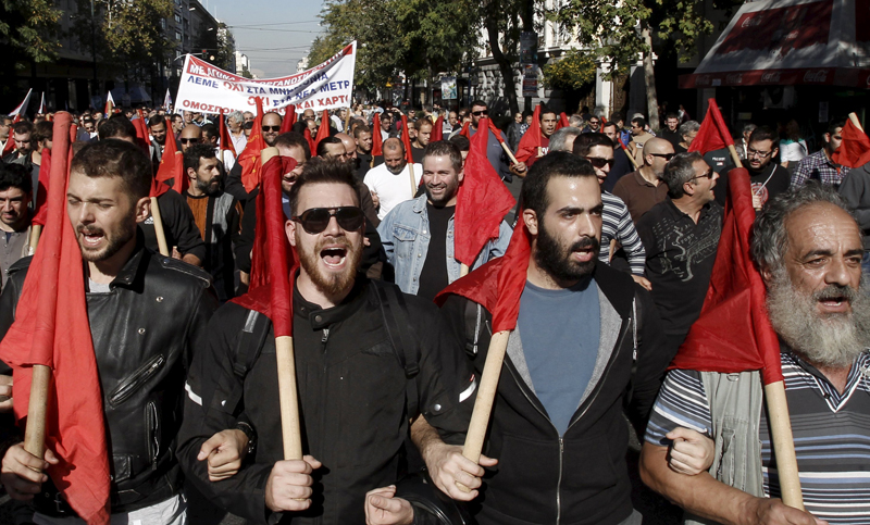 Grecia: huelgas contra nuevas reformas del gobierno