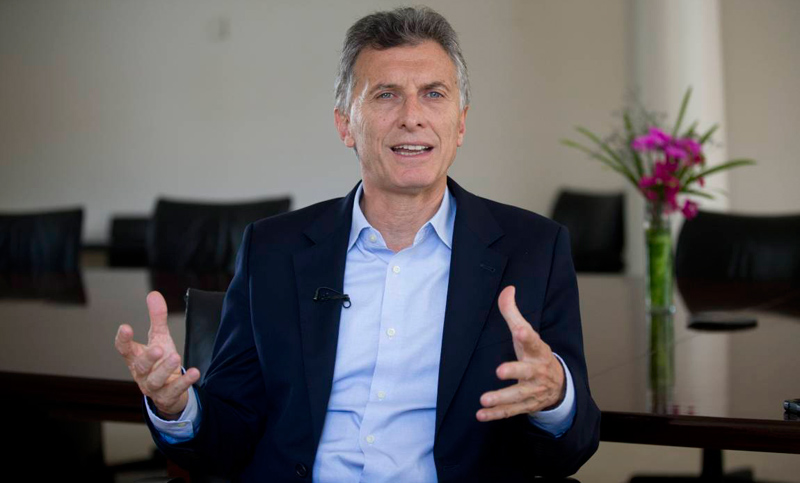 Para Macri, «Argentina está dando vuelta la página»