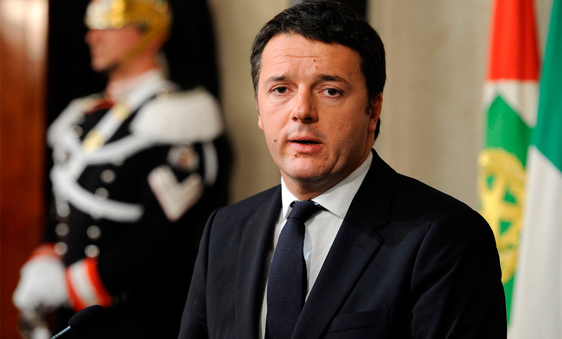 Tras la renuncia Matteo Renzi, Italia inicia consultas para formar un nuevo gobierno