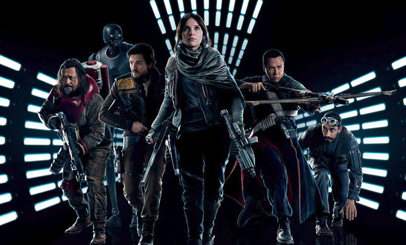 La cartelera presenta la nueva película de Star Wars
