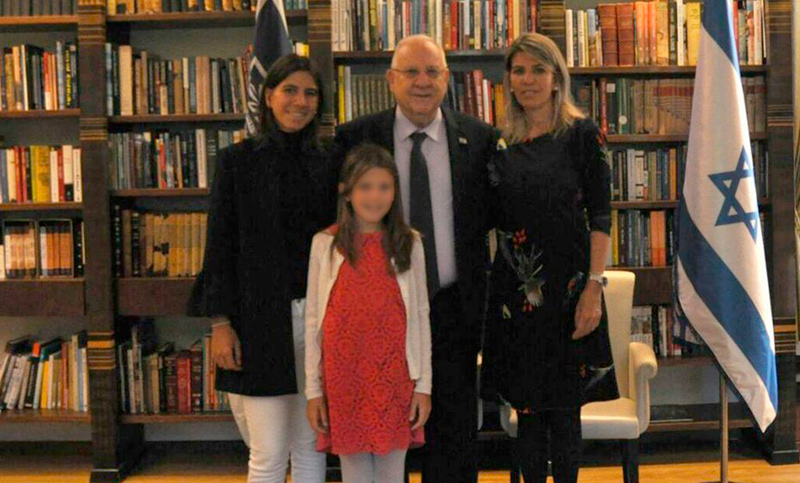 El presidente de Israel recibió a la familia del ex fiscal Nisman