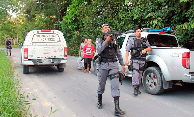 Responsables de masacre en Brasil serán transferidos a cárceles federales