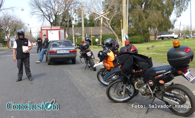 Casi cien vehículos fueron remitidos al corralón durante el fin de semana