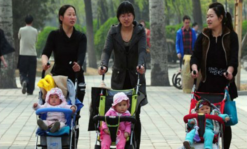 China: la natalidad alcanzó su cifra más alta desde el año 2000