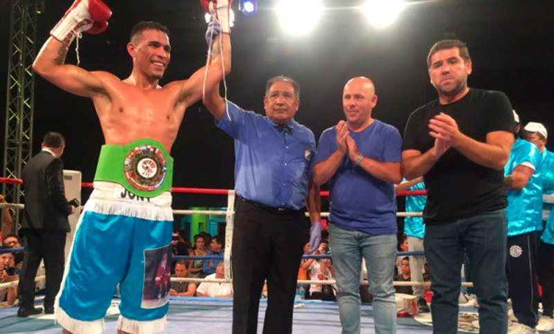 Boxeo: Chúcaro Sánchez se convirtió en flamante campeón latino