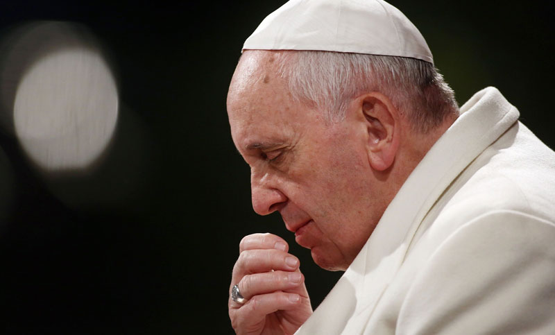 Francisco: «La iglesia llora por los abusos a menores cometidos por sacerdotes»