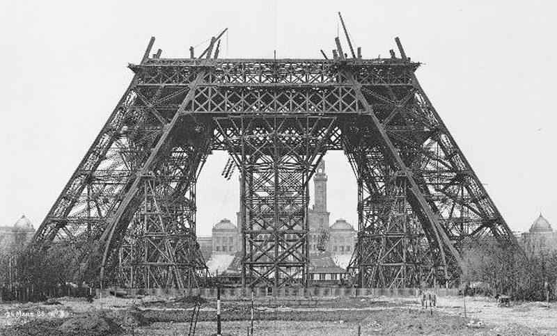 Hoy se cumplen 130 años del inicio de las obras de la Torre Eiffel