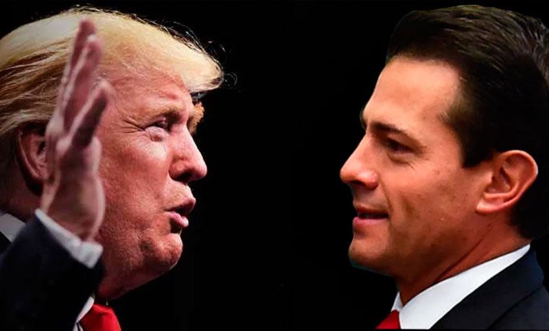 Donald Trump y Peña Nieto hablaron por teléfono luego de haber cancelado la reunión