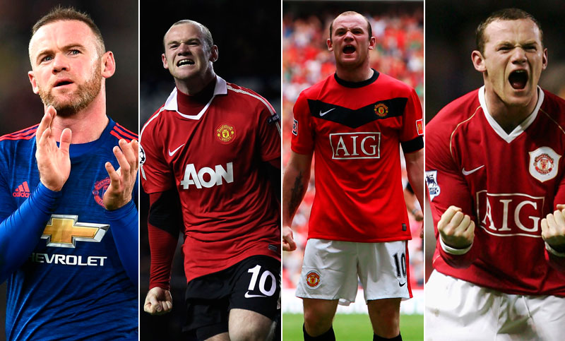 Leyenda: Rooney, máximo goleador histórico de Manchester United