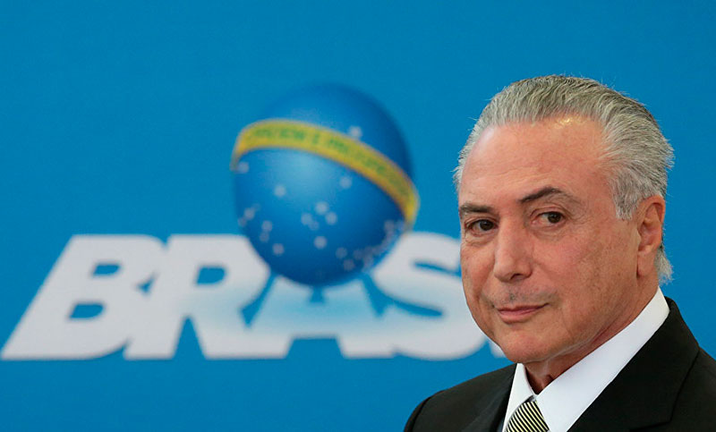 Apenas 10,3% de los brasileños aprueba el gobierno de Temer