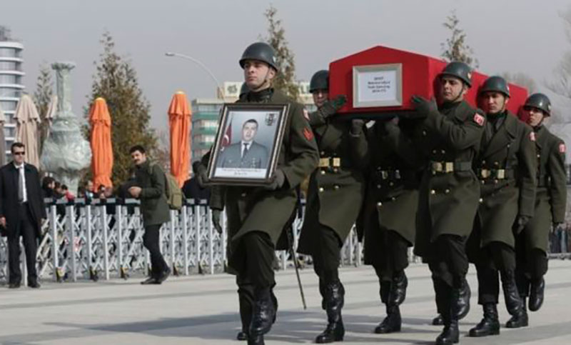 Tres soldados turcos murieron «accidentalmente» por ataque ruso en Siria