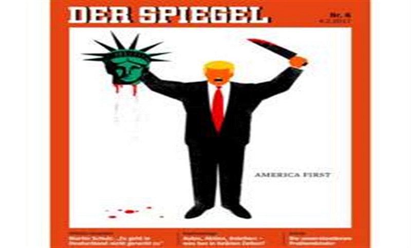 Alemania: polémica por la portada del semanario Der Spiegel sobre Donald Trump