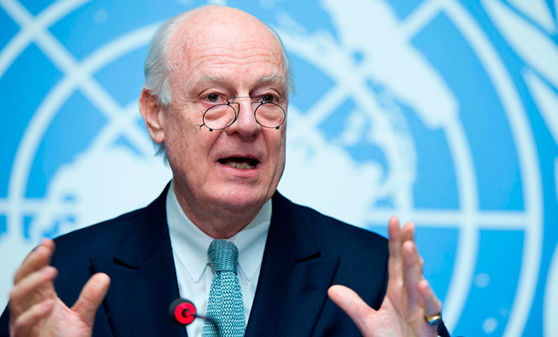 La ONU inauguró formalmente la quinta ronda de negociaciones de paz en Siria