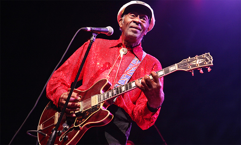 A los 90 años falleció el legendario guitarrista Chuck Berry