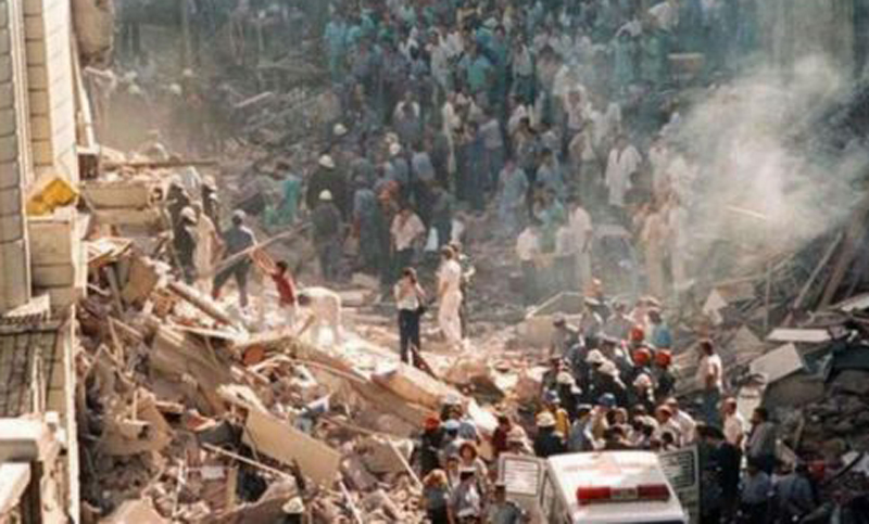 Acto en recuerdo por los 25 años del atentado a la Embajada de Israel