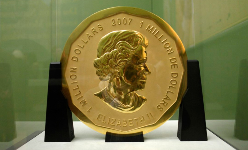 Roban una medalla de oro de 100 kilos en un museo de Berlín