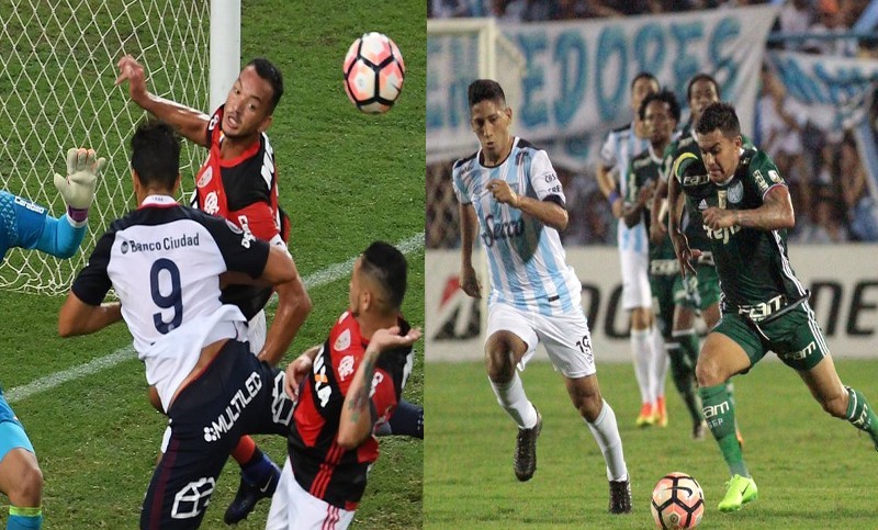 Los equipos argentinos no pudieron ganar en el estreno de Libertadores