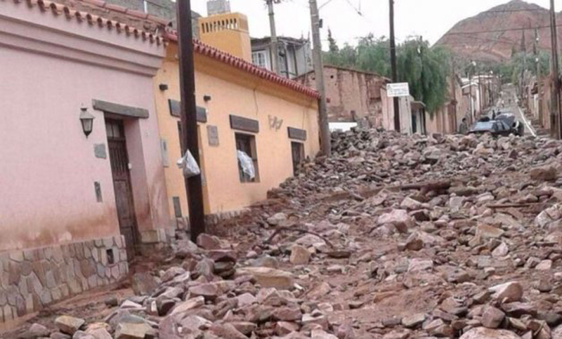 Jujuy: ascienden a 150 los evacuados por el alud