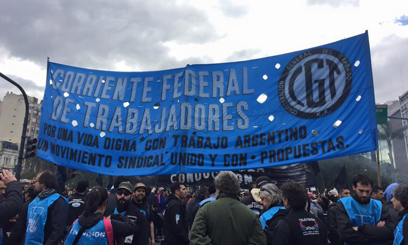 La Corriente Federal de los Trabajadores de la CGT propuso que el paro sea el 30 de marzo