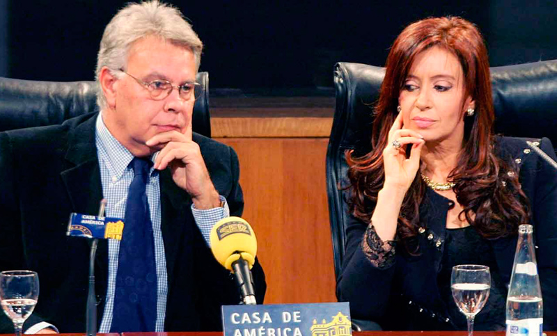 Felipe González negó haber hablado con Macri sobre una detención de Cristina
