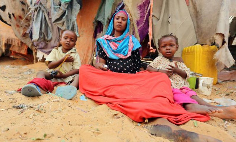 Somalia: la ONU informó que hay cerca de 400 mil niños desnutridos