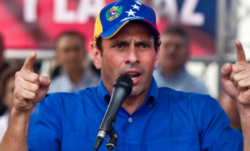 Venezuela: inhabilitan por 15 años al líder opositor Henrique Capriles