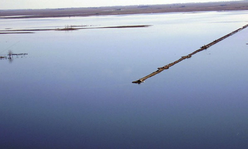 Datos satelitales mostraron que la laguna La Picasa ocupa hoy 40.000 hectáreas