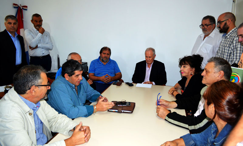 Lamberto se reunió con representantes de la Multisectorial Rosario