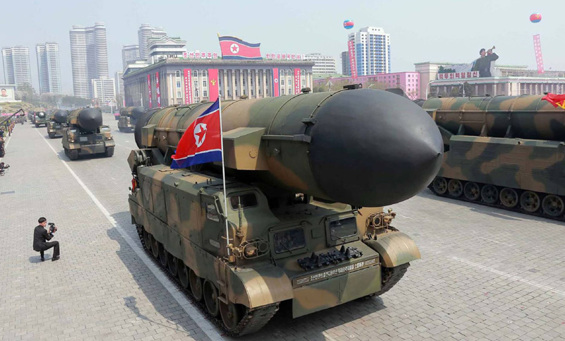 Corea del Norte lanza misil fallido, en un momento en que sube presión de EE.UU