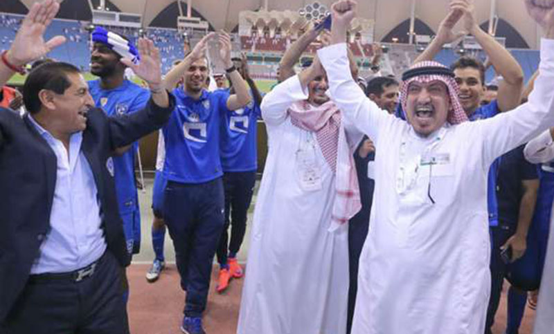 Ramón Díaz se consagró campeón en Arabia Saudita