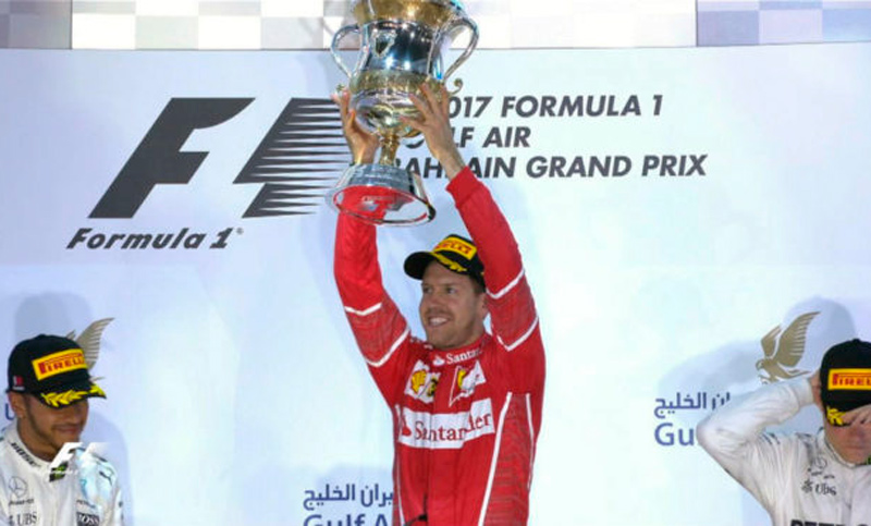 Vettel se impuso en Bahréin y lidera el Mundial de F1