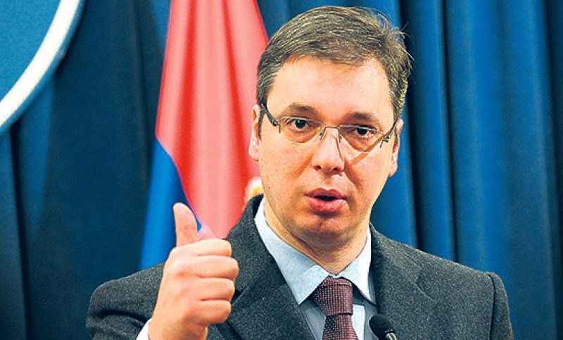El premier serbio, Aleksander Vucic, ganó las elecciones presidenciales