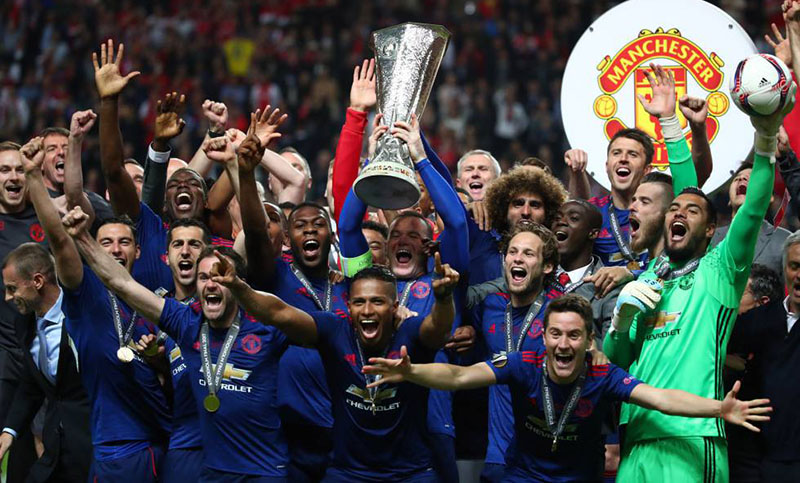 Manchester United ganó y se coronó campeón de la Europa League